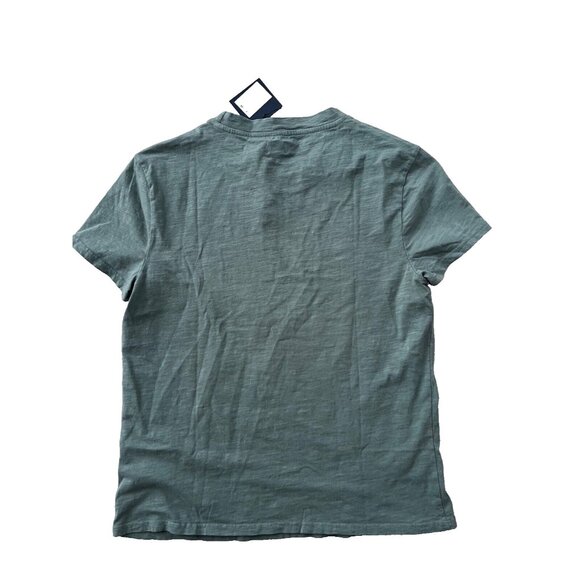 Joe's Jeans Cotton Lily Pad Tee in Army Green ( S ) - Picture 2 of 2